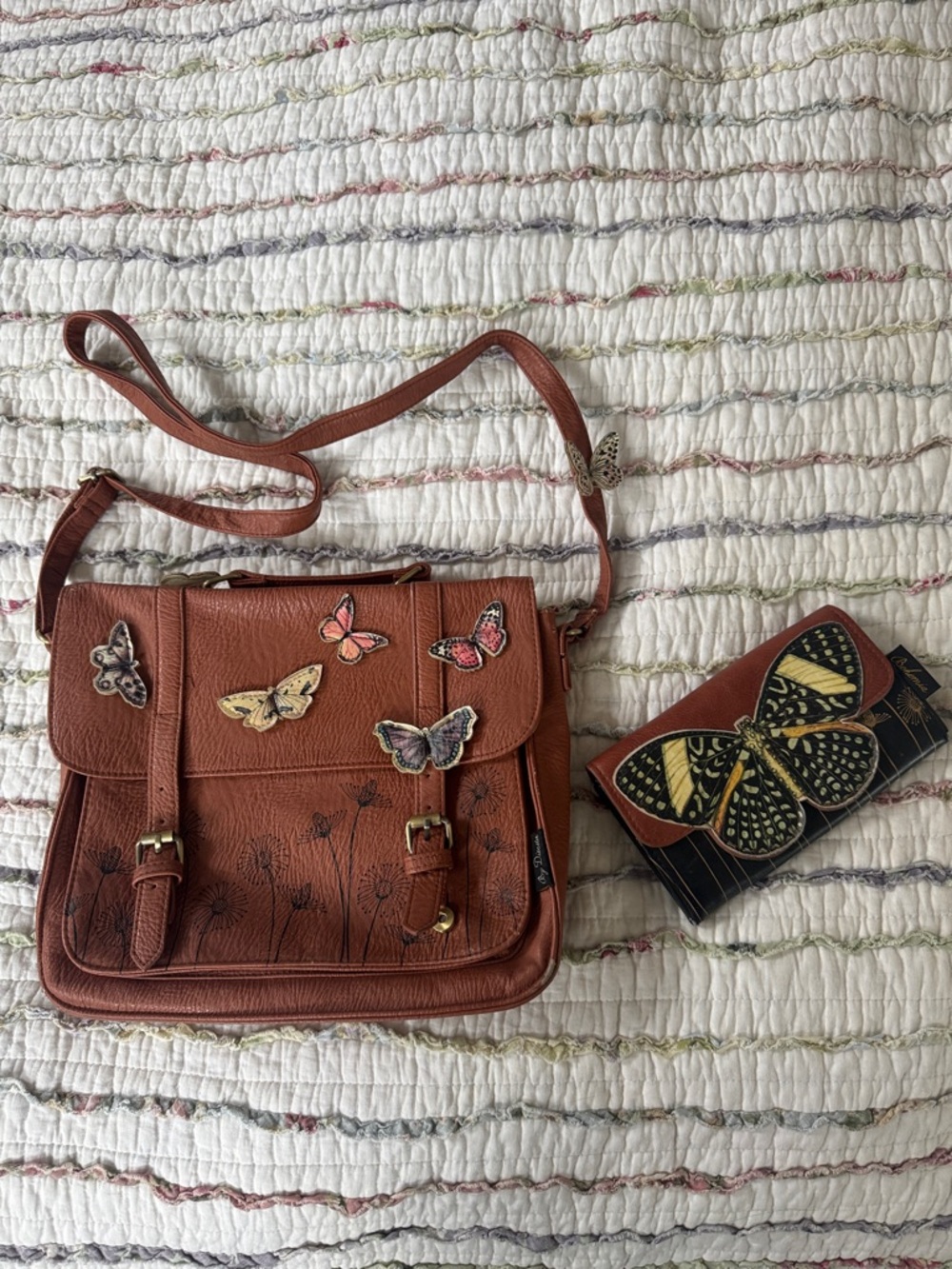 Disaster designs butterfly bag